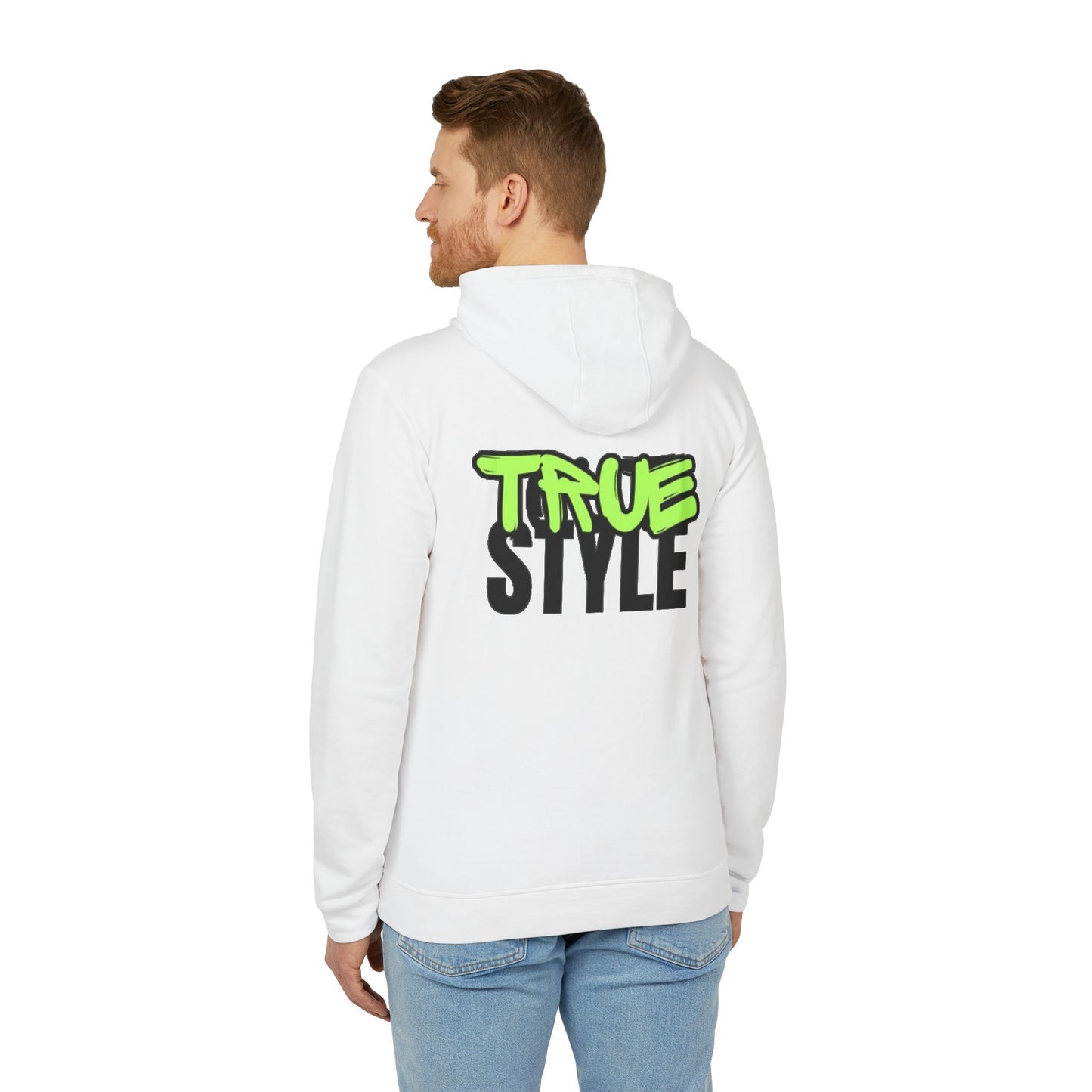 Adidas Unisex Fleece Hoodie - True Style Graphic, Comfortable & Trendy