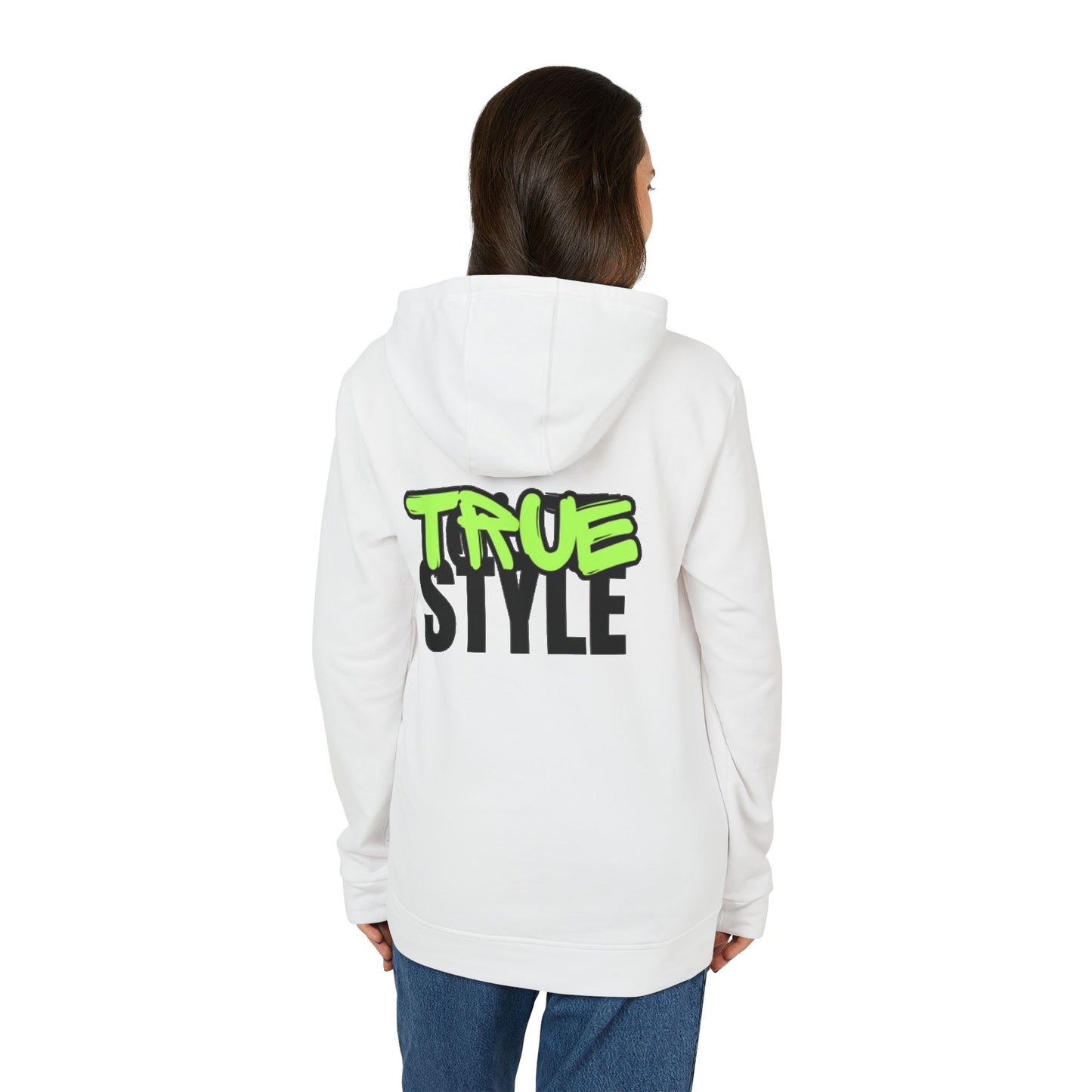Adidas Unisex Fleece Hoodie - True Style Graphic, Comfortable & Trendy
