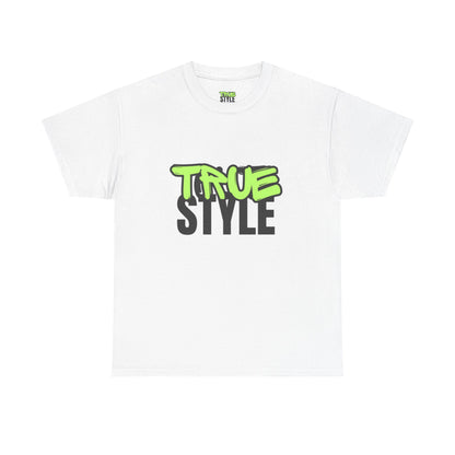 True Style Unisex Heavy Cotton Tee – Graffiti Inspired Streetwear