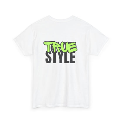 True Style Unisex Heavy Cotton Tee – Graffiti Inspired Streetwear