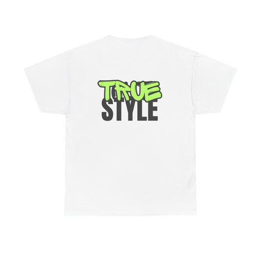 True Style Unisex Heavy Cotton Tee – Graffiti Inspired Streetwear
